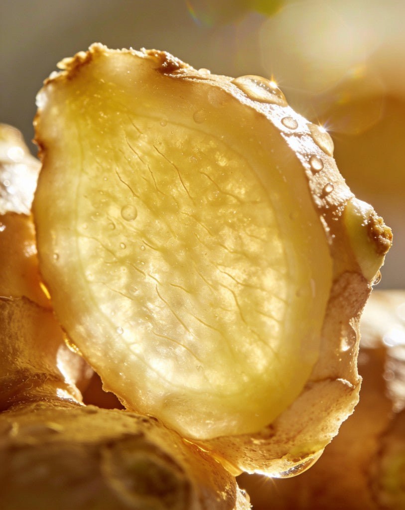 Fresh ginger — soothing digestion and calmer gut signals